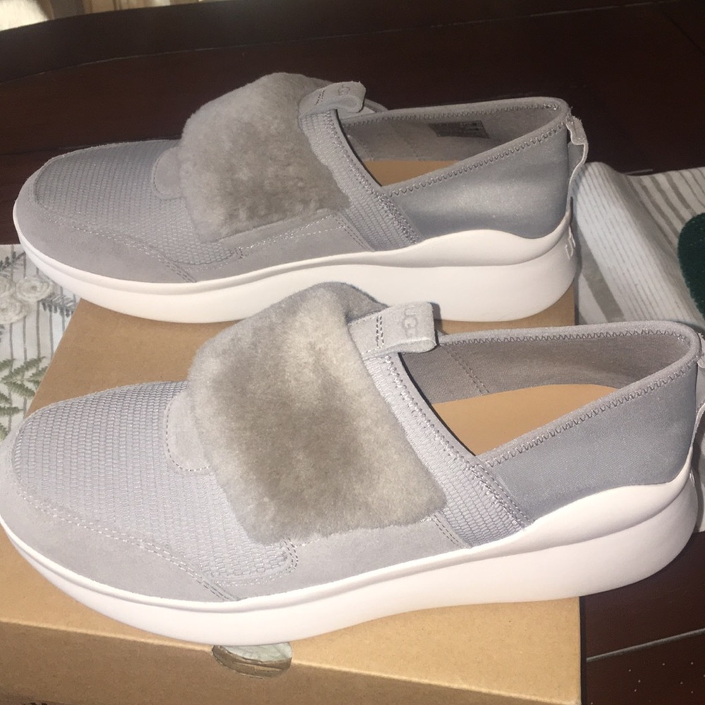 🎃UGG pico sneakers grey seal new 10🍁